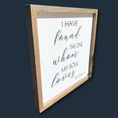 Load image into Gallery viewer, Heartwarming Decor: "Whom My Soul Loves" Sign - KLM Custom Designs