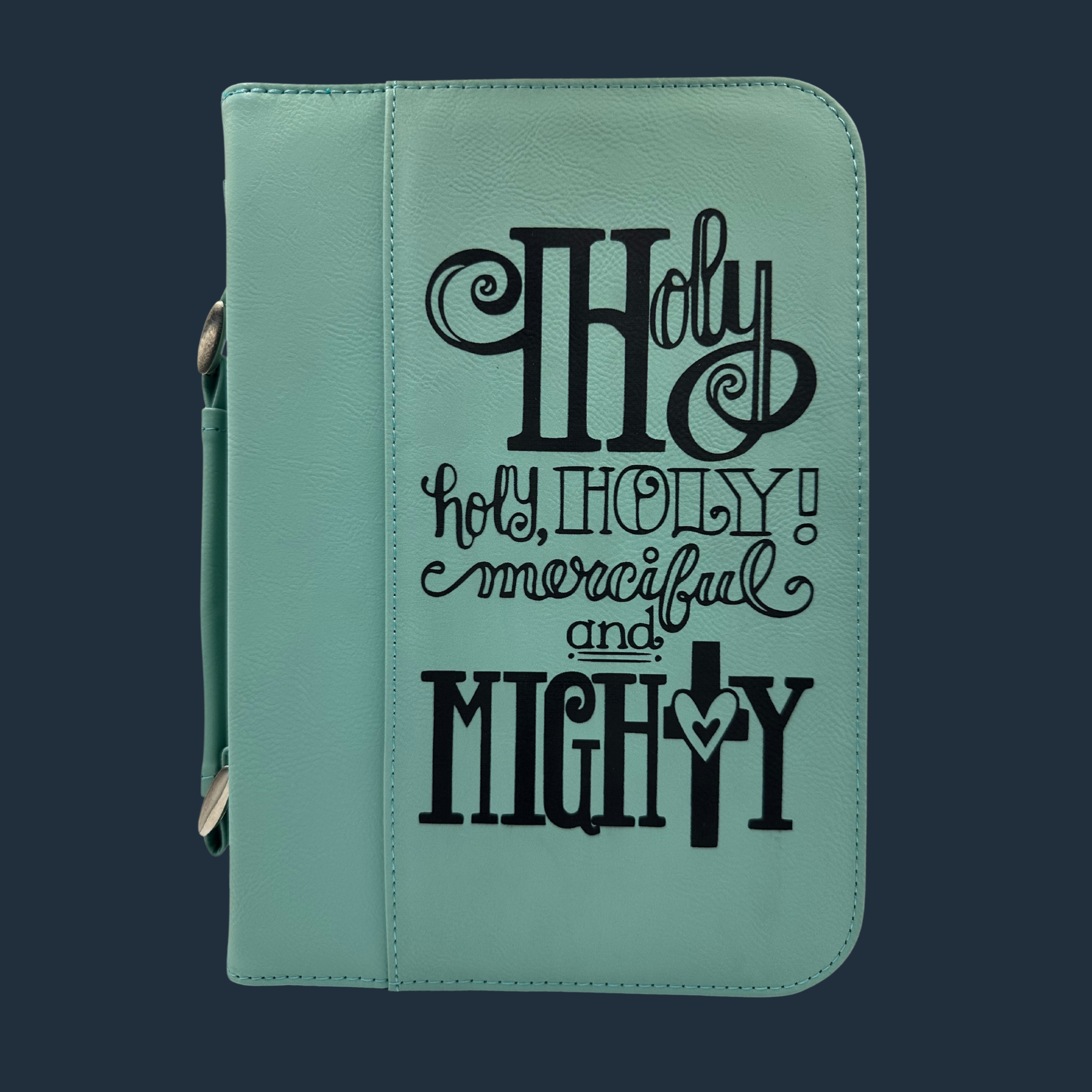 Custom Bible Verse Text Leather Bible Case Custom Bible Verse Text Leather Bible Case