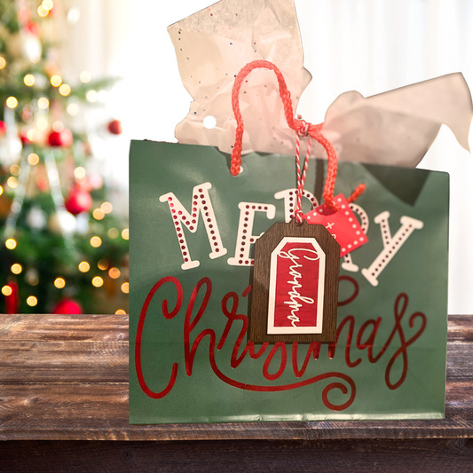 Crafty Wood Name Christmas Ornament: Elevating Your Holiday Decor - KLM Custom Designs