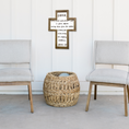 Load image into Gallery viewer, Faith and Style: Customized Hanging Cross for Your Home - KLM Custom Designs