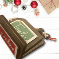 Load image into Gallery viewer, Crafty Wood Name Christmas Ornament: Elevating Your Holiday Decor - KLM Custom Designs