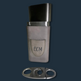 Load image into Gallery viewer, Smoke in Style: Personalized Leatherette Cigar Case & Cutter Set - KLM Custom Designs