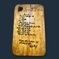 Load image into Gallery viewer, Treasured Memories: Custom Recipe Cutting Board for Your Kitchen - KLM Custom Designs