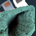 Load image into Gallery viewer, Cozy Cable Knit Christmas Stocking: A Festive Touch for Your Holiday Décor - KLM Custom Designs