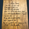 Load image into Gallery viewer, Treasured Memories: Custom Recipe Cutting Board for Your Kitchen - KLM Custom Designs
