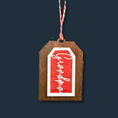 Load image into Gallery viewer, Crafty Wood Name Christmas Ornament: Elevating Your Holiday Decor - KLM Custom Designs