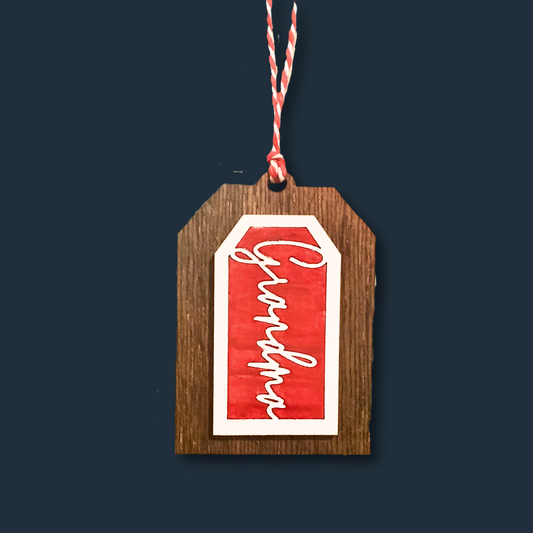 Crafty Wood Name Christmas Ornament: Elevating Your Holiday Decor - KLM Custom Designs