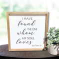 Load image into Gallery viewer, Heartwarming Decor: "Whom My Soul Loves" Sign - KLM Custom Designs