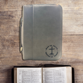 Load image into Gallery viewer, Stylish Protection: Leather Bible Case for Your Beloved Scriptures - KLM Custom Designs