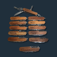 Load image into Gallery viewer, The Ultimate Gift for Him: Versatile 8-Function Pocket Tool features engraved wooden handles with names like Paw, Nathan, and more. This customizable multi-tool combines visible tools and small gadgets for enhanced functionality.
