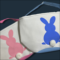 Load image into Gallery viewer, Hop into Joy: The Perfect Durable Canvas Easter Basket for Kids - KLM Custom Designs