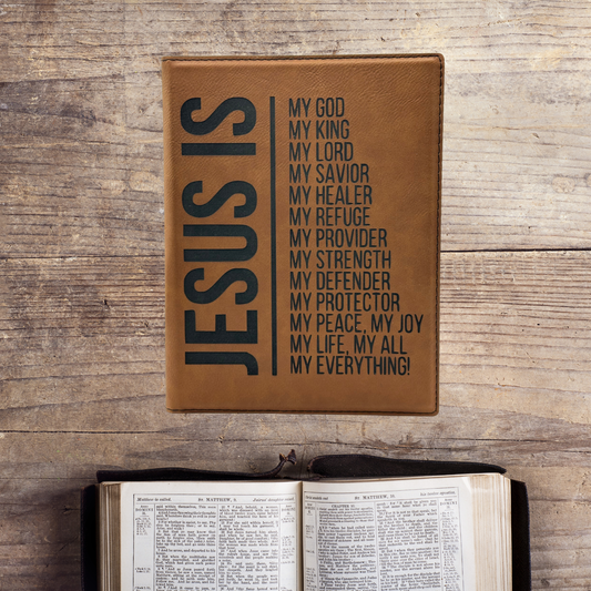 Luxurious Leatherette Journal: Elegant Organization Redefined - KLM Custom Designs