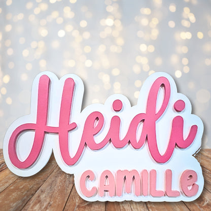 Personalized Nursery Sign