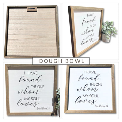 Whom My Soul Loves Wood Decor Sign