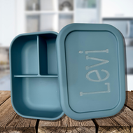 LunchBox Delight: Custom Eco-Friendly Silicone Bento Container - KLM Custom Designs