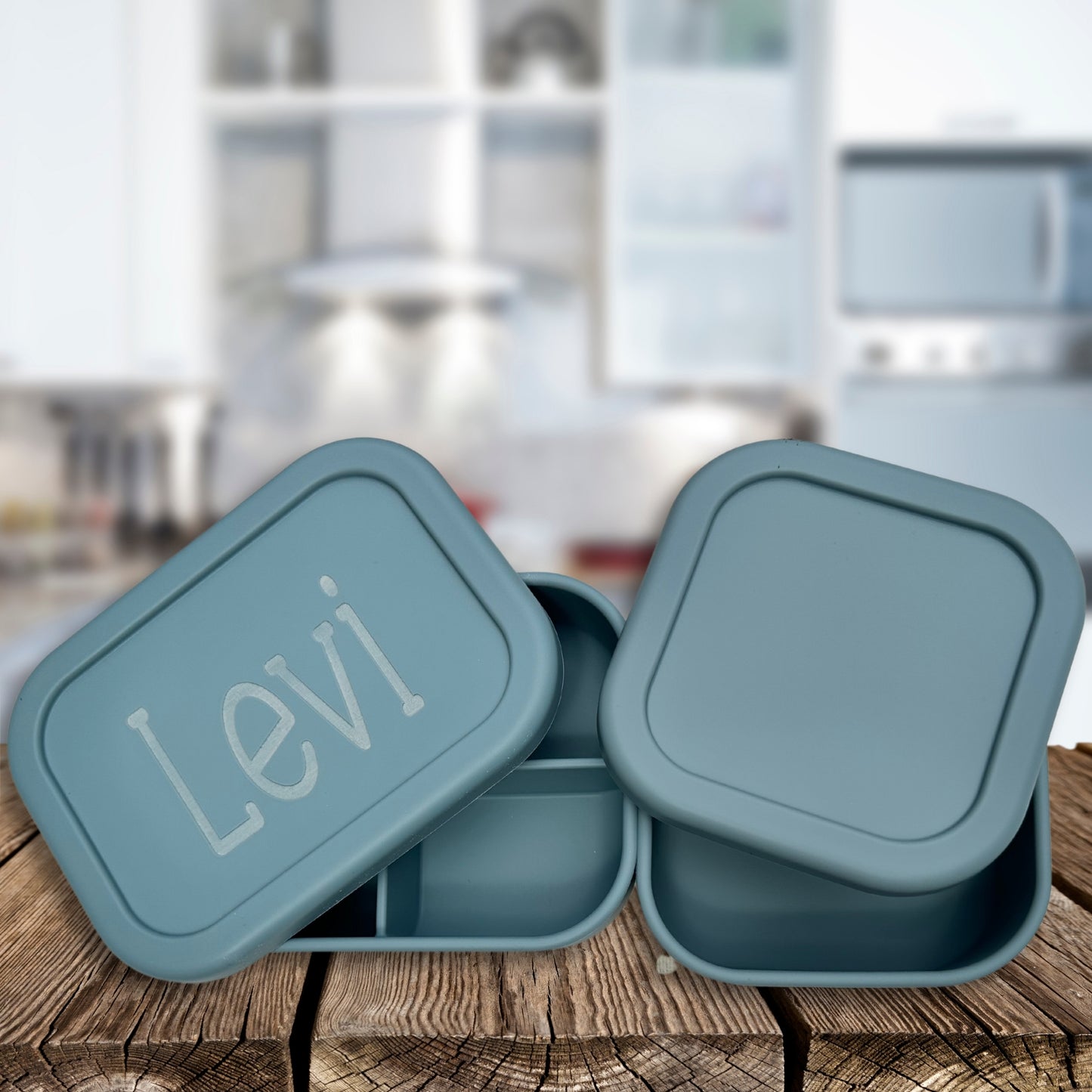 Personalized Silicone Bento Lunch Container