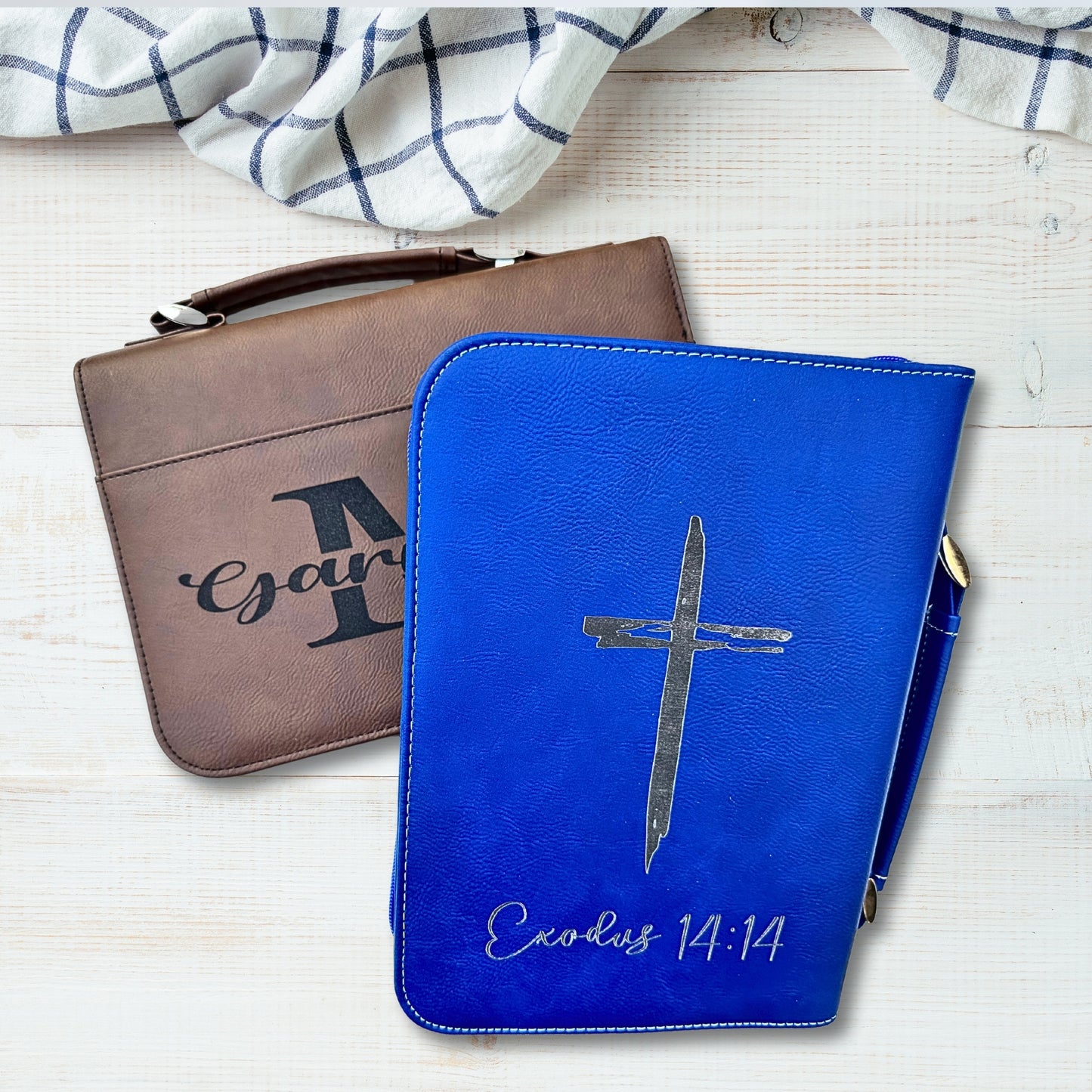 Leather Bible Cover Case