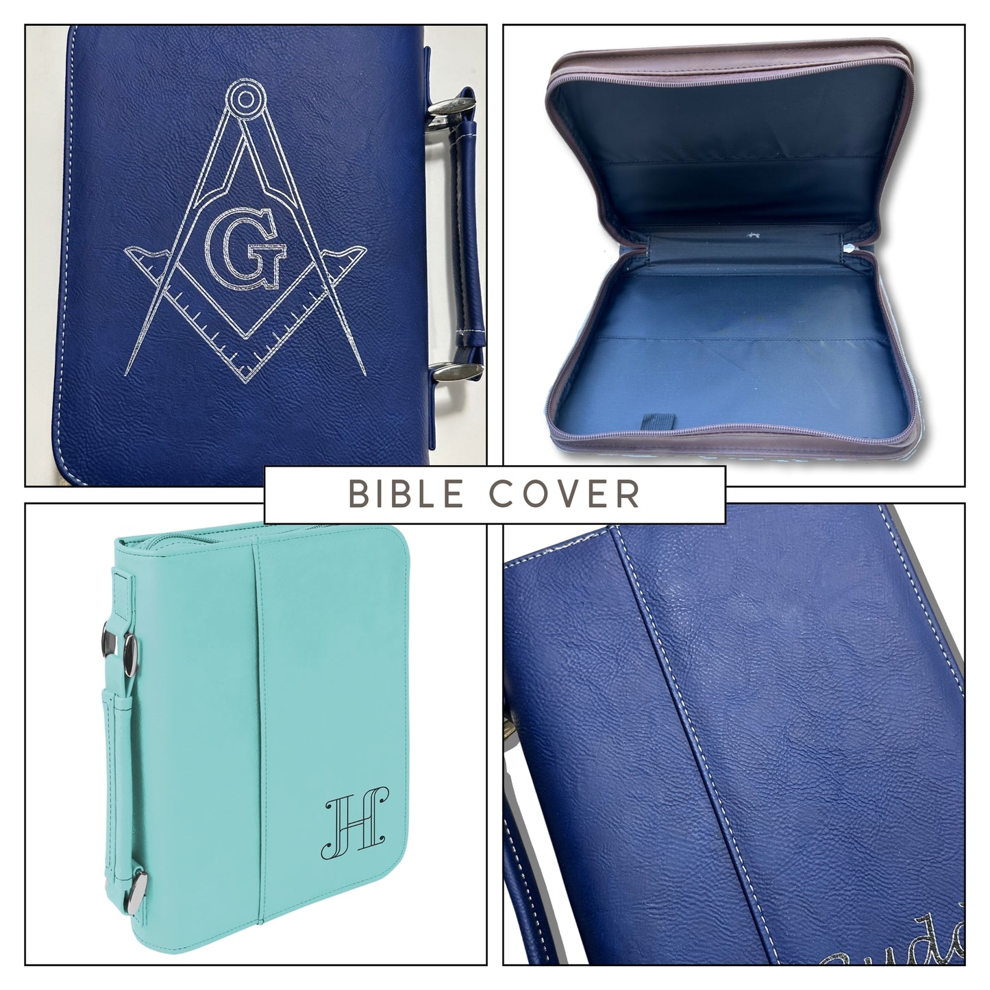 Leather Bible Cover Case