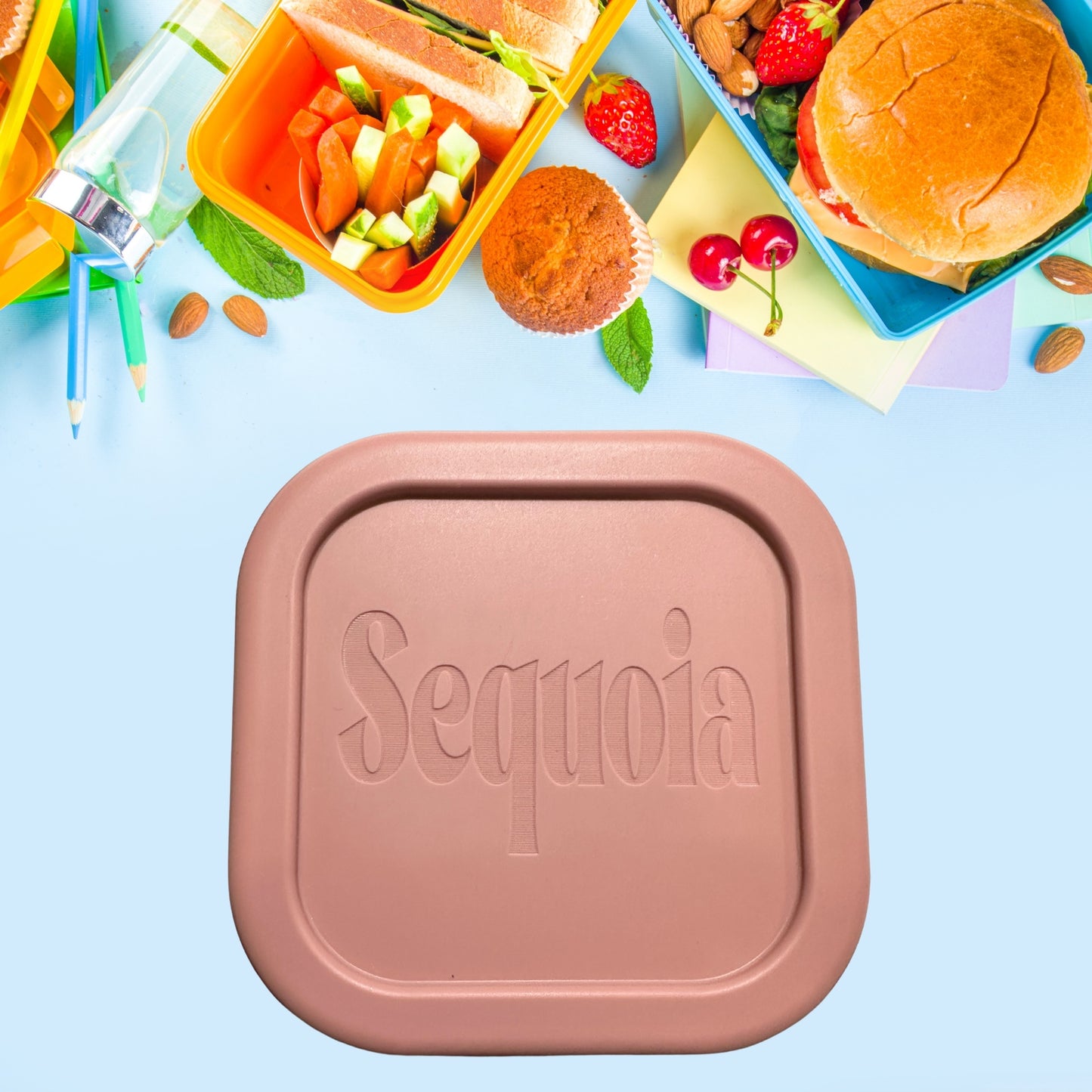 Personalized Silicone Bento Lunch Container