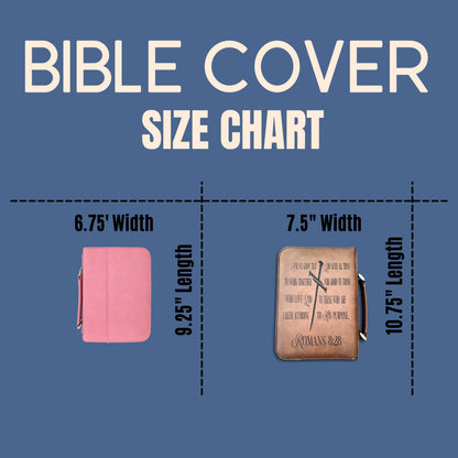 Leather Bible Cover Case