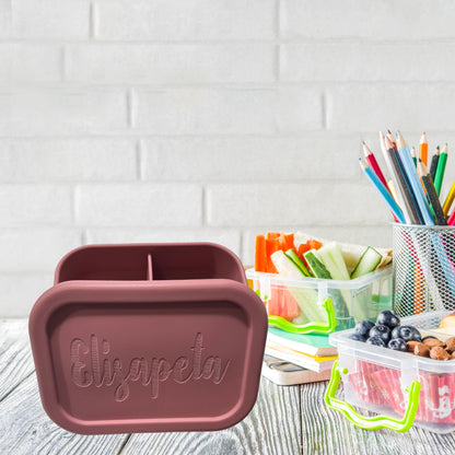 Personalized Silicone Bento Lunch Container