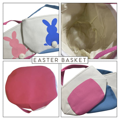 Canvas Easter Basket with Personalization