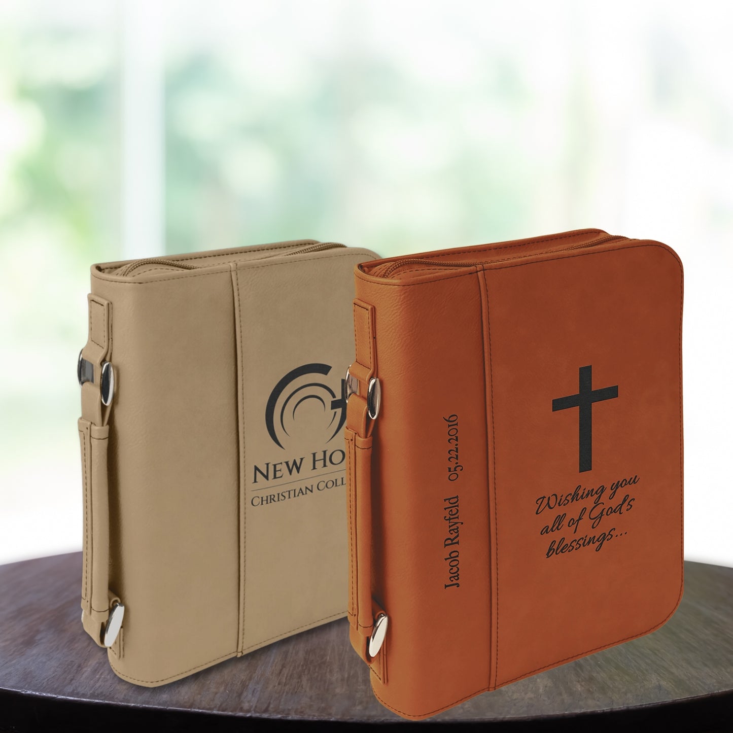 Leather Bible Cover Case