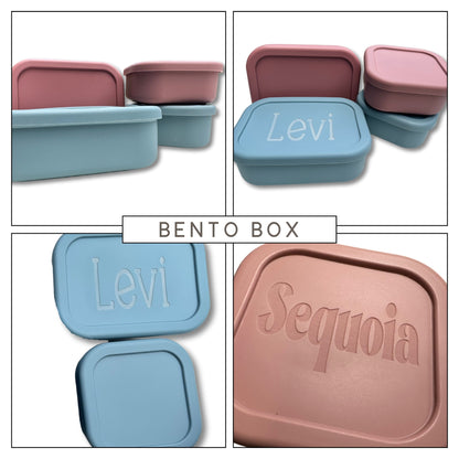 Personalized Silicone Bento Lunch Container